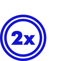 2x miles on all other travel and dining icon