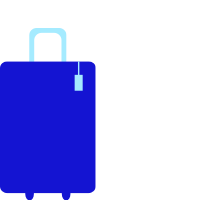 Free first checked bag icon