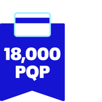 Earn up to 18,000 Premier qualifying points (PQP) annually icon