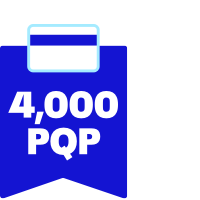 Earn up to 4,000 Premier® qualifying points (PQP) annually icon