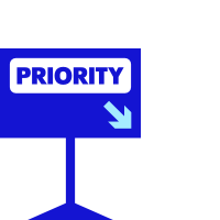 Priority boarding icon